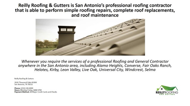 Reilly Roofing and Gutters San Antonio | Free Roof Inspection