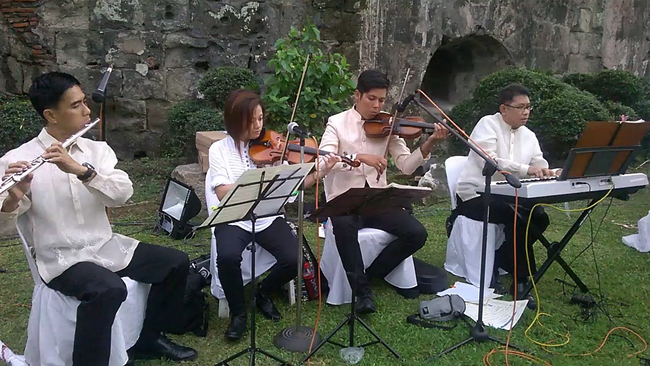 PANGAKO SAYO (String Quartet) Wedding Musicians Manila Phhilippines by Enrico Braza's Entertainment Center