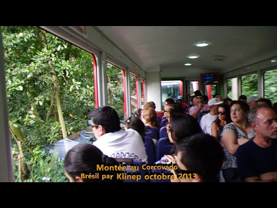 montage video Corcovado Brésil