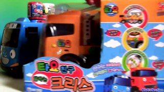 Tayo the Little Bus Pop-Up Toys Surprise Chris the Cement Truck 꼬마 버스 타요 팝업 서프라이즈뮤지컬 장난감 (크리스시멘트트럭)-atVrPoLk9