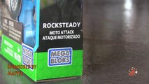 Teenage Mutant Ninja Turtles Mega Bloks Unboxing!TMNT Rocksteady Moto Attack &TMNT Movie Turtle Van-F6