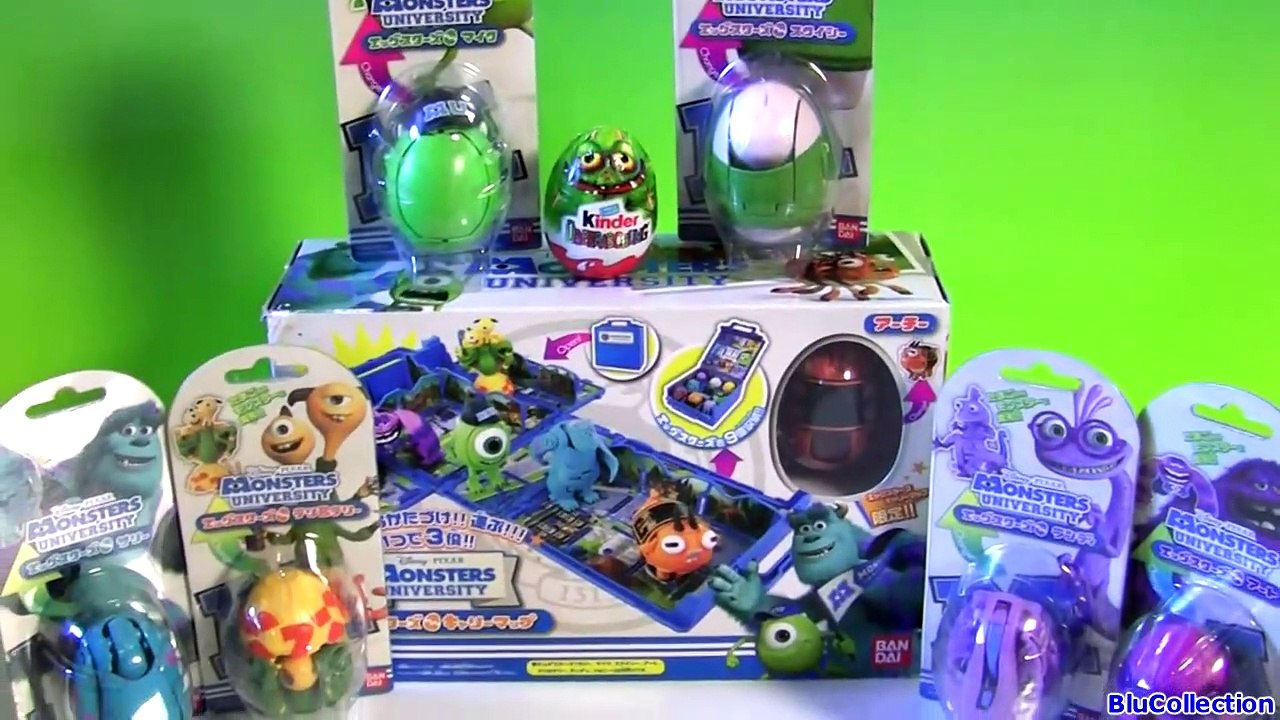 Disney Monsters University Egg Surprise EGG Stars Carry Case from Bandai Disney Pixar Monsters Inc.-UB93SowH
