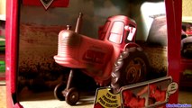 Disney Cars 2 Carry Case Diecasts NEW Disney Pixar Cars Tractor Tipping Tip & Toot Tractor Tracteur-Qm73YKM