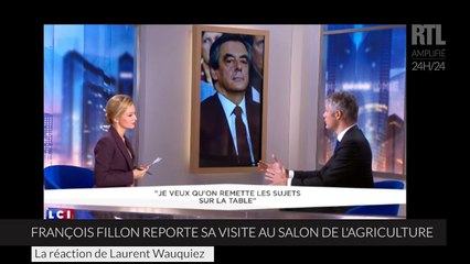 François Fillon reporte sa visite au salon de l'agriculture : ils l'apprennent en direct