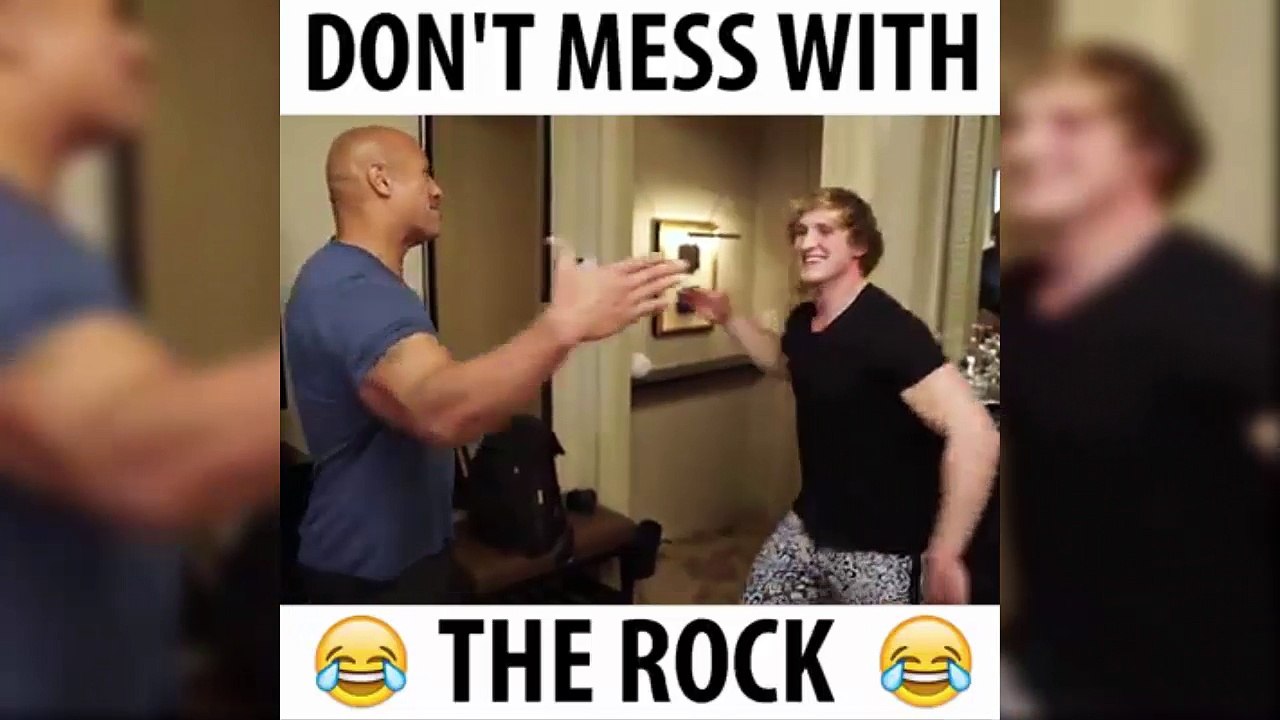 THERE'S A REASON THEY CALL HIM THE ROCK!