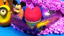 ICE CREAM surprise eggs Disney CARS Hello Kitty My little PONY Mickey Mouse Om Nom MINIONS mymillion-lLdendta