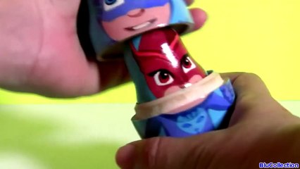 Download Video: PJ Masks Nesting Toys Surprise Catboy Owlette Gekko Disney PJ Masks Stacking Cups-nb7