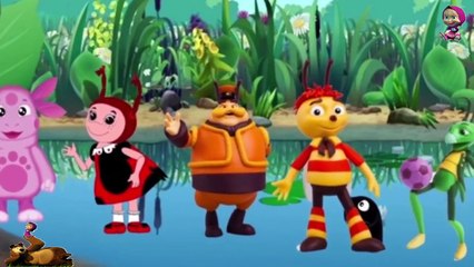 Nursery RhymesЛунтик семья пальчиков на русском, песенка для детей лунтик, Finger family