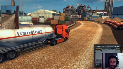 Euro Truck Simulator 2: Estacionando pela Primeira Vez