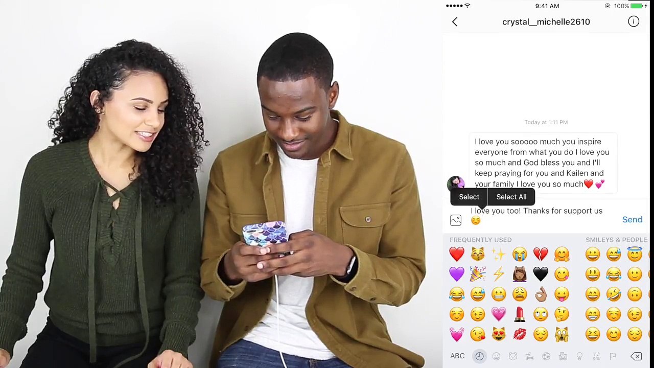 RESPONDING TO GIRLFRIENDS INSTAGRAM DMS!!! (BIGGEST SAVAGE EVER)