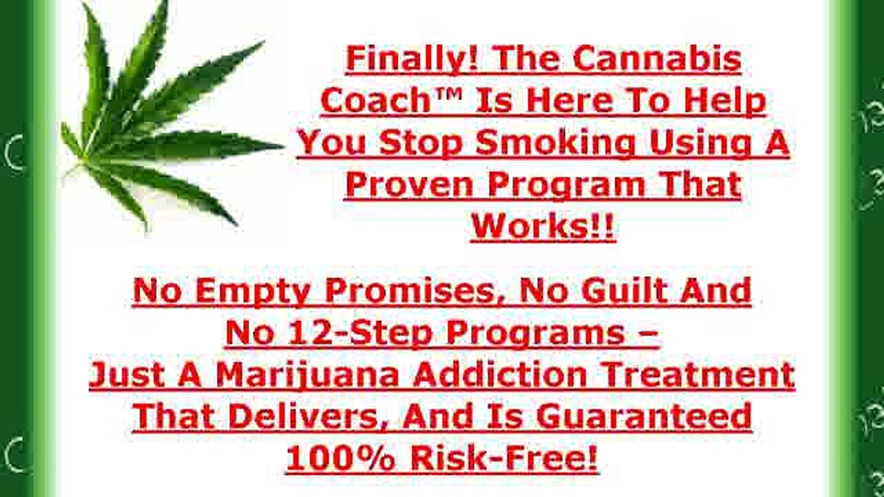 Cannabis Coach Quit Smoking Marijuana Audio Program