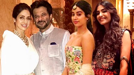 Sonam Kapoor and Jhanvi Kapoor Attend Grand Wedding in Dubai