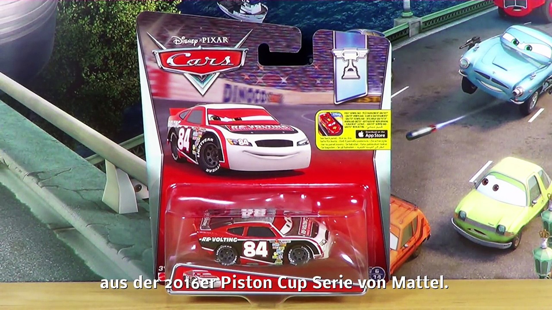 Disney Cars 16 Diecast Davey Apex Re Volting No 84 1 55 Scale Mattel Dailymotion Video