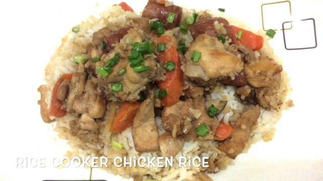 HOW TO COOK RICE COOKER CHICKEN RICE