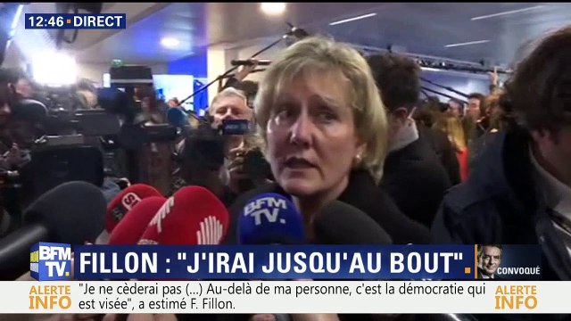 C'est très très grave. La colère de Nadine Morano après l'intervention de François Fillon