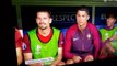 Funny Ronaldo Hits Teammate on the Bench