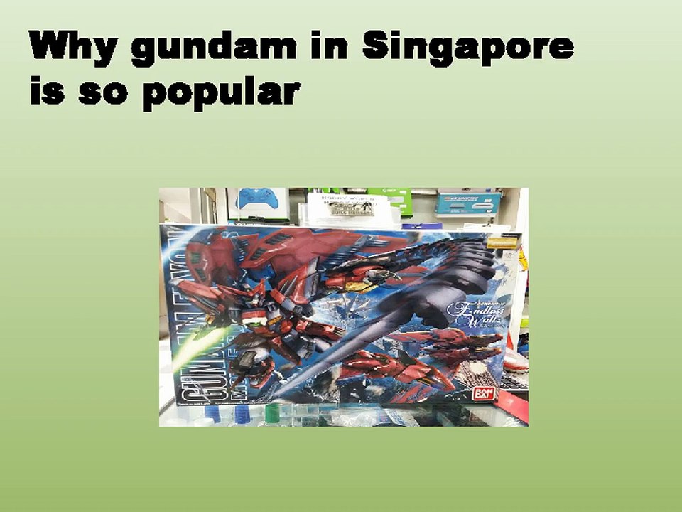 Why gundam in Singapore is so popular