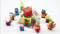 Peppa Pig Birthday - Peppa Pig Play Doh Birthday Cake Dough Happy B-DayToys Pastel de Cumpleaños