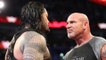 WWE 2017 OMG Match Roman Reigns VS Goldberg Face to face  Who will Win this Match WWE JK