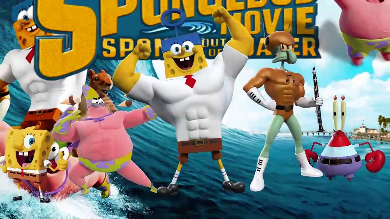 Spongebob The Movie new Finger Family | Nursery Rhyme for Children | 4K Video