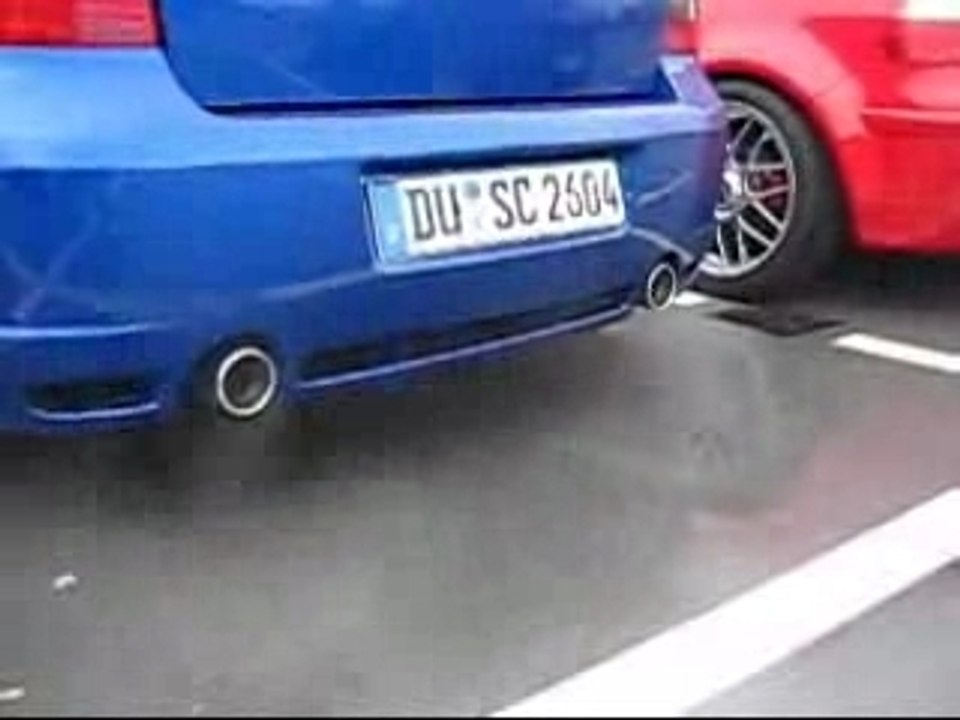 R32 Exhaust Origine