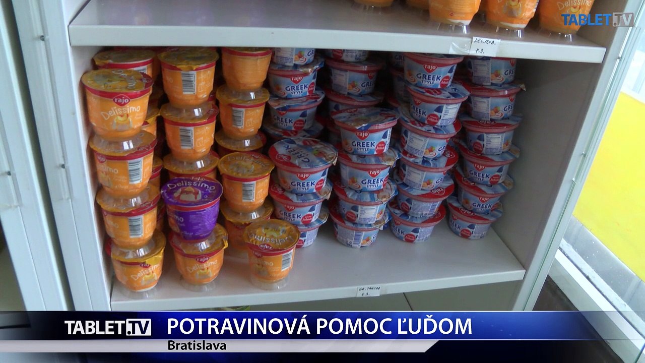 Jednou z foriem pomoci ľuďom v sociálnej núdzi je aj darovanie potravín