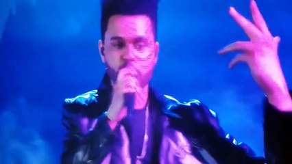 The Weeknd - Full Grammy Performance ft. Daft Punk 2017 (Live Show) (Sync + Stretched)