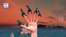 Finger Семья Сумасшедший Динозавров Семья Детская Рифма | #360 Видео | Смешные Finger Семья Дракона