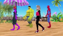 Spiderman Hulk Batman Eating Contest Food Poisoned Funny SuperHeroes Movie | Finger Family