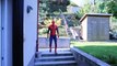 SPIDERMAN, PINK SPIDERGIRL & SPIDERBABY - Funny Superhero Parents Movie in Real Life