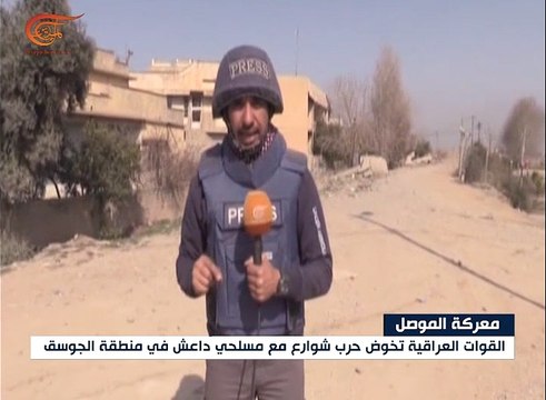 القوات العراقية تخوض حرب شوارع ضد داعش بالموصل