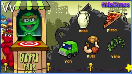 Bumper Cars Game Fun Sesame Street Full HD Video