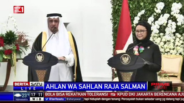 Jumpa Pers Menlu Retno Usai Penandantanganan MoU RI-Arab Saudi