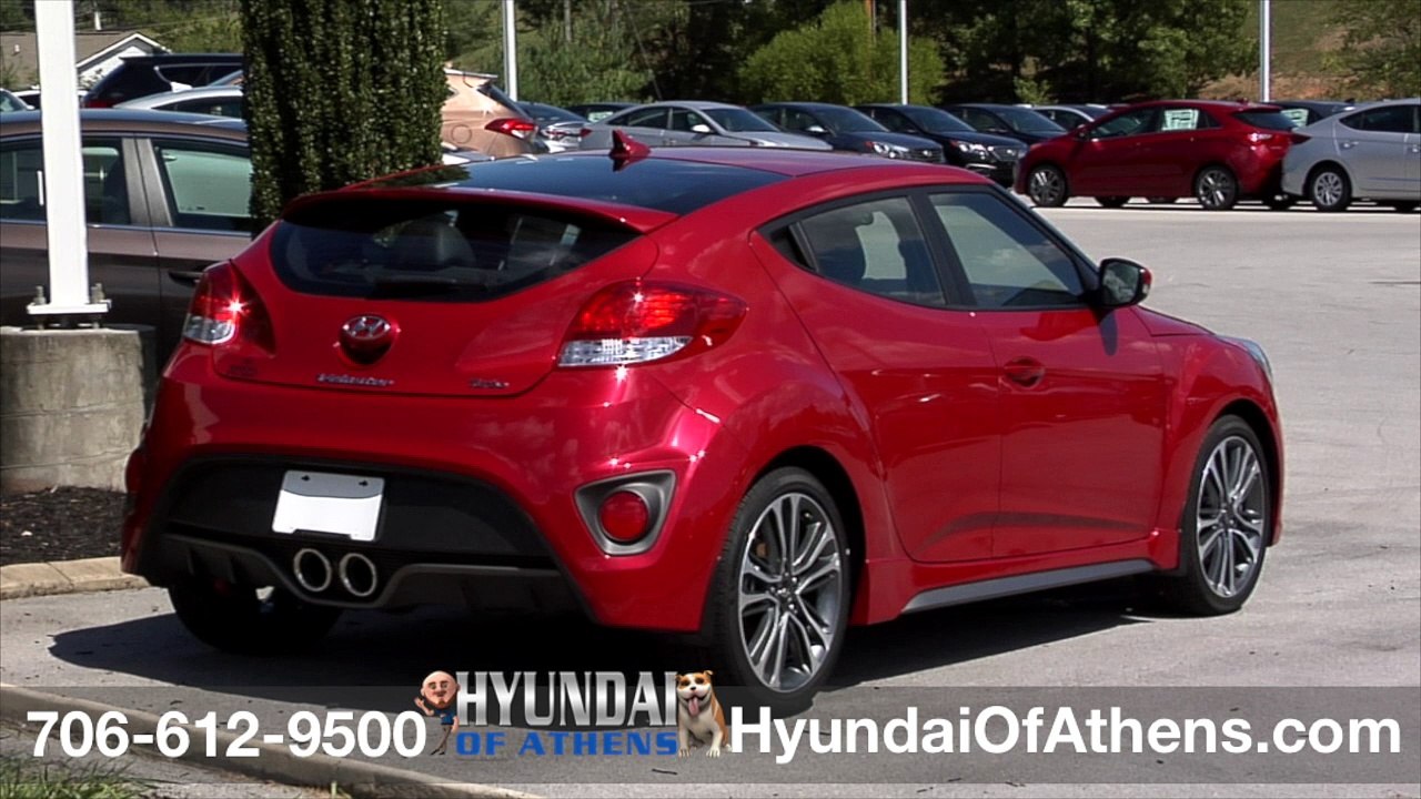 2016 Veloster Turbo Eco - Athens, GA - Turbo Design, Engine, Handsfree Steering Hyundai of Athens