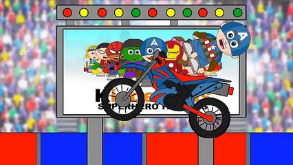 Superheroes Finger Family Song | Captain America , Paw Patrol Monster Trucks & Bikes #animation