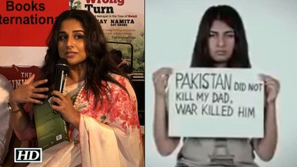 Vidya Balan Reacts on Gurmehar Kaur's Controversy