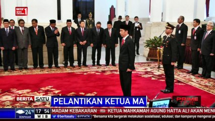 Hatta Ali Kembali Dilantik Jadi Ketua MA