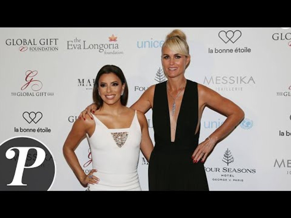 Eva Longoria  "Laeticia Hallyday et Line Renaud font des choses incroyables" INTERVIEW