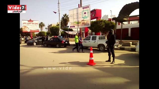 بالفيديو.. مساعد وزير الداخلية ومدير أمن كفر الشيخ فى حملة توعية مرورية