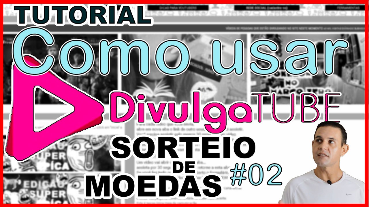 Como o DailyMotion usa o DivulgaTube - Tutorial #02 (Sorteio de Moedas)