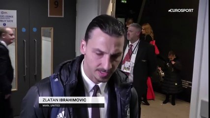 Zlatan Ibrahimovic I came to United to win, and I'm winning Video Eurosport UK 01.03.2017