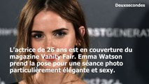 Emma Watson pose seins nus pour le magazine Vanity fair