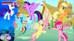 MY LITTLE PONY Transforms Into Mermaids MANE 6 Coloring Book Surprise Egg and Toy Collector SETC