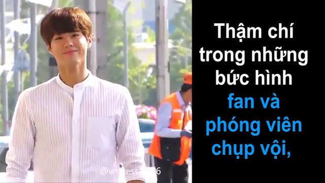 Những hình ảnh, thước phim chứng tỏ Park Bo Gum thật sự đẹp trai ở ngoài đời