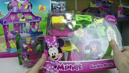 Minnie Mouse Magical Bow-Sweet Mansion House / Daisy, Mickey, Peppa Pig, Pluto Toy Surpris