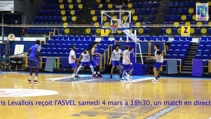 itw Tyler Harris avant match PL - ASVEL J21