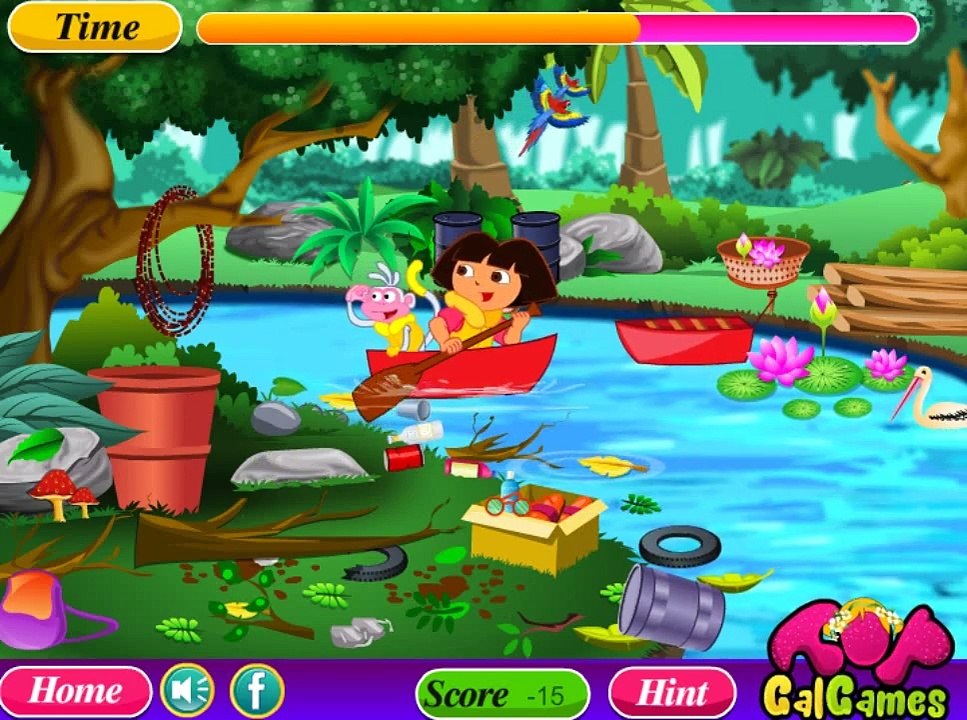 Dora River Cleaning - Best Baby Games For Kids