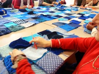 Du tricot pour décorer Mont-de-Marsan