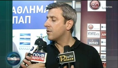 Δηλώσεις Πηλαδάκη, Γιαννακόπουλου,Νταμπίζα μετά τα playoff 2008-09