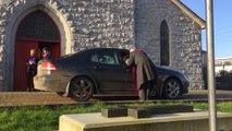 Irish church offers drive-through Ash Wednesday service